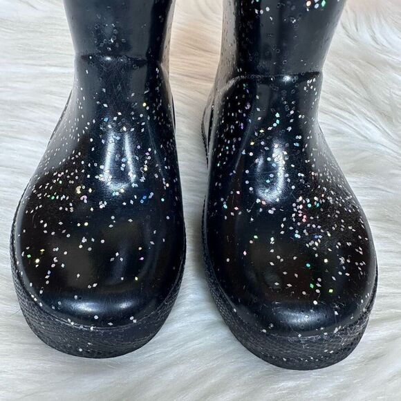 Hunter Kids First Giant Glitter Rain Boots Size UK 5 US 6B/7G - Picture 4 of 11